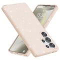 Samsung Galaxy S25 Ultra Stylish Glitter Series Hibridna Maska - Zlatna