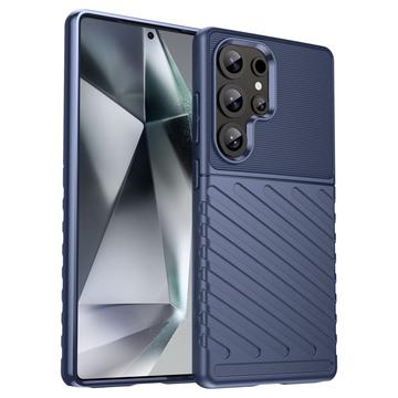Samsung Galaxy S25 Ultra Thunder Serija TPU Maska - Plava