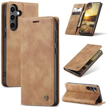 Samsung Galaxy S25+ Caseme 013 Serija Futrola-Novčanik - Braon