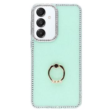 Samsung Galaxy S25+/S24+ CrystalGlow Hybrid Case with Ring Holder