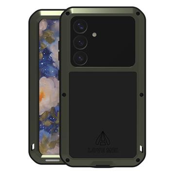 Samsung Galaxy S25+ Love Mei Powerful Hibridna Maska - Zelena