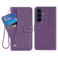 Samsung Galaxy S26 Elegant Retro Wallet Case with Rotating Card Holder
