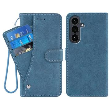 Samsung Galaxy S26+ Elegant Retro Wallet Case with Rotating Card Holder