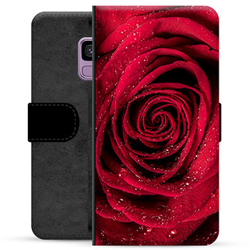 Samsung Galaxy S9 Premijum Futrola-Novčanik - Ruža