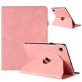 Samsung Galaxy Tab A11+/A9+ 360 Rotary Smart Case with Card Slots - Pink