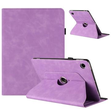 Samsung Galaxy Tab A11+/A9+ 360 Rotary Smart Case with Card Slots - Purple