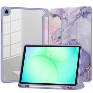 Samsung Galaxy Tab A11+/A9+ Tech-Protect SmartCase Pen Hybrid Tri-Fold Folio Case
