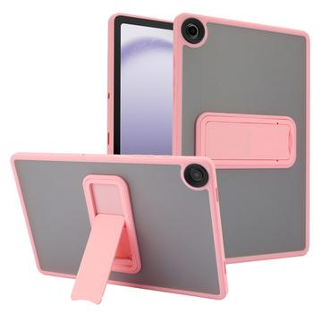 Samsung Galaxy Tab A9+ Shockproof Hybrid Case with Kickstand - Pink