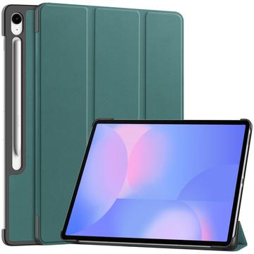 Samsung Galaxy Tab S10 FE+ Tri-Fold Series Smart Folio Case - Blackish Green