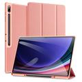 Samsung Galaxy Tab S10 Ultra Dux Ducis Domo Tri-Fold Smart Folio Futrola - Roze