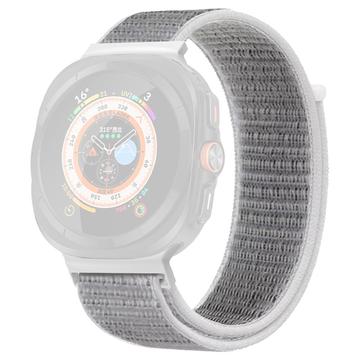 Samsung Galaxy Watch Ultra 2024/2025 Nylon Strap with Velcro Closure - 47mm - Grey