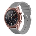 Samsung Galaxy Watch3 Silikonski Kaiš - 41mm - Sivi