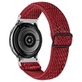 Samsung Galaxy Watch4/Watch4 Classic/Watch5/Watch6 Pleteni Kaiš - Crveni
