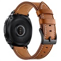 Samsung Galaxy Watch4/Watch4 Classic/Watch5/Watch6 Kaiš od Prave Kože - Braon