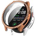 Samsung Galaxy Watch7 Dekorativni Veštački Dijamant Maska sa Zaštitnim Staklom - 44mm