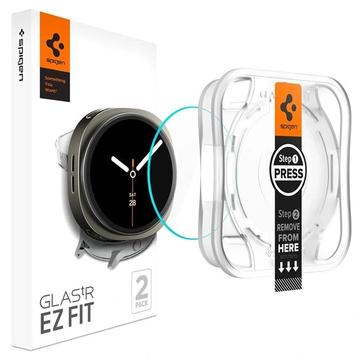 Samsung Galaxy Watch8 Spigen Glas.tR Ez Fit Zaštitno Staklo - 44mm - 2 Kom.