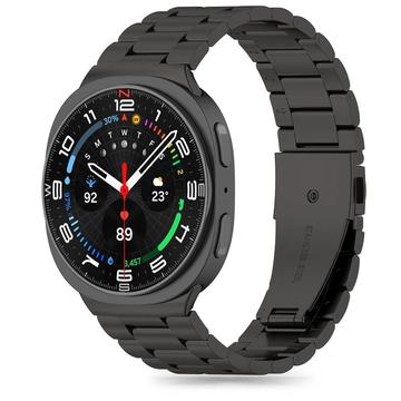 Samsung Galaxy Watch8/Watch8 Classic Tech-Protect Stainless Steel Strap - 40/44/46mm - Black