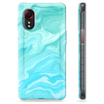 Samsung Galaxy Xcover 5 TPU Maska - Plavi Mermer