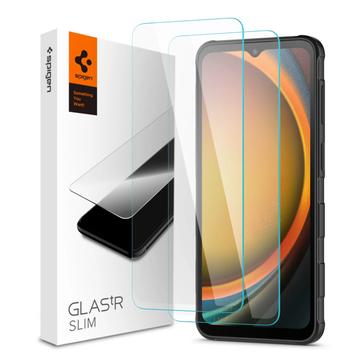 Samsung Galaxy Xcover7/Xcover7 Pro Spigen Glas.tR Slim Zaštitno Kaljeno Staklo za Ekran - 9H - 2 Kom.
