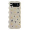 Samsung Galaxy Z Flip4 Glitter Wavy Edge TPU Case