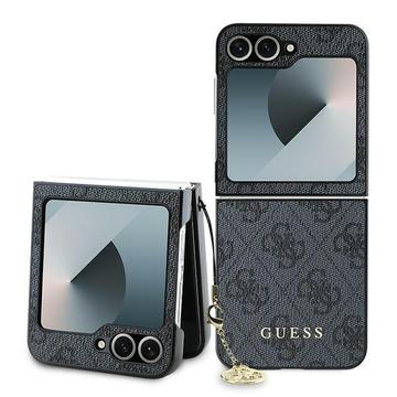 Samsung Galaxy Z Flip6/Z Flip7 FE Guess 4G Charms Collection Hibridna Maska - Crna