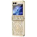 Samsung Galaxy Z Flip6/Z Flip7 FE Mechanical Legend Electroplated Plastic Case - Gold