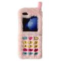 Samsung Galaxy Z Flip6/Z Flip7 FE Retro Plush Case with Embroidered Dial Keys