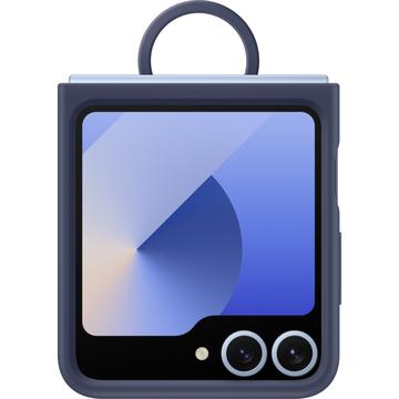 Samsung Galaxy Z Flip6 Silikonska Futrola sa Prstenom EF-PF741TNEGWW - Tamnoplava