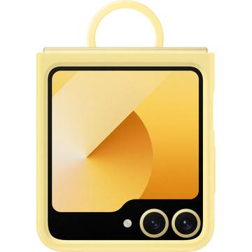 Samsung Galaxy Z Flip6 Silikonska Futrola sa Prstenom EF-PF741TYEGWW - Žuta
