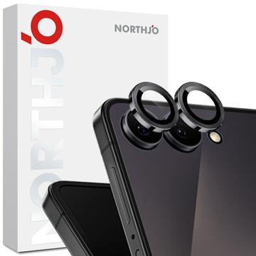 Samsung Galaxy Z Flip7 Northjo Camera Lens Protector Set - Black