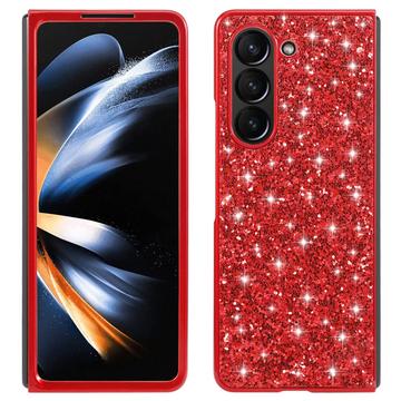 Samsung Galaxy Z Fold6 Glitter Series Hibridna Maska - Crvena