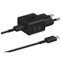 Samsung USB-C Punjač sa Kablom EP-T2510XBEGEU - 25W - Crni
