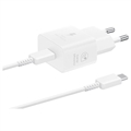 Samsung USB-C Punjač sa Kablom EP-T2510XWEGEU - 25W - Beli