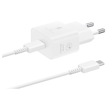 Samsung USB-C Punjač sa Kablom EP-T2510XWEGEU - 25W - Beli