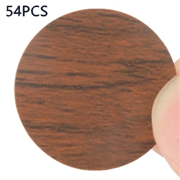 Self-Adhesive Screw Cover Stickers - Brown
