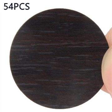 Self-Adhesive Screw Cover Stickers - Dark Brown
