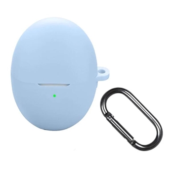 Huawei FreeBuds 6 Silikonska Maska sa Karabinerom - Svetloplava