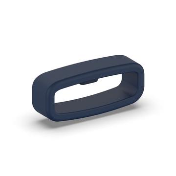 Silicone Watch Band Keeper / Strap Holder - Navy Blue