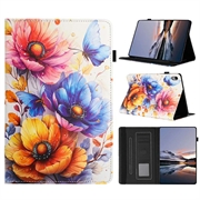 iPad 2022/2025 Smart Folio Case - Floral Bloom / Butterflies