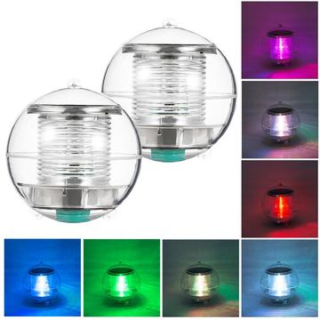 Solar Floating Ball LED Lights - 2 Pcs.
