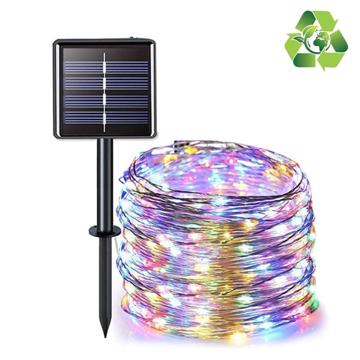 Solarna Vodootporna IP67 LED Traka - 12m - Šarena