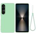 Sony Xperia 1 VII Liquid Silicone Case with Hand Strap