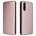 Sony Xperia 10 III, Xperia 10 III Lite Flip Futrola - Carbon Fiber