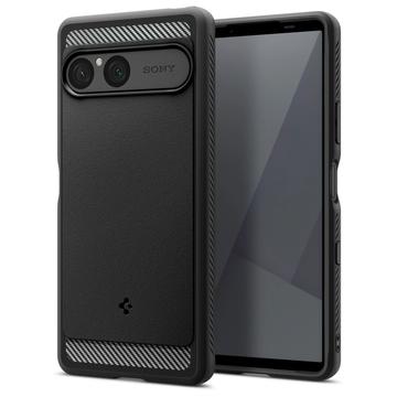 Sony Xperia 10 VII Spigen Rugged Armor TPU Case - Black