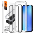 Spigen Glas.tR AlignMaster FC iPhone 13/13 Pro/14/16e Zaštitno Kaljeno Staklo - 9H - Crna