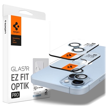 Spigen Glas.tR Ez Fit Optik Pro iPhone 14/14 Plus Zaštitno Staklo za Kameru - Plava