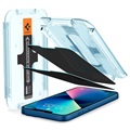 Spigen Glas.tR Ez Fit Privacy iPhone 13 Mini Zaštitno Kaljeno Staklo - 2 Kom.