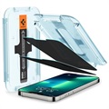 Spigen Glas.tR Ez Fit Privacy iPhone 13/13 Pro Zaštitno Kaljeno Staklo - 9H - 2 Kom.