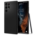 Spigen Liquid Air Samsung Galaxy S22 Ultra 5G TPU Maska - Crna