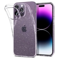 Spigen Liquid Crystal Glitter iPhone 14 Pro Maska - Providna